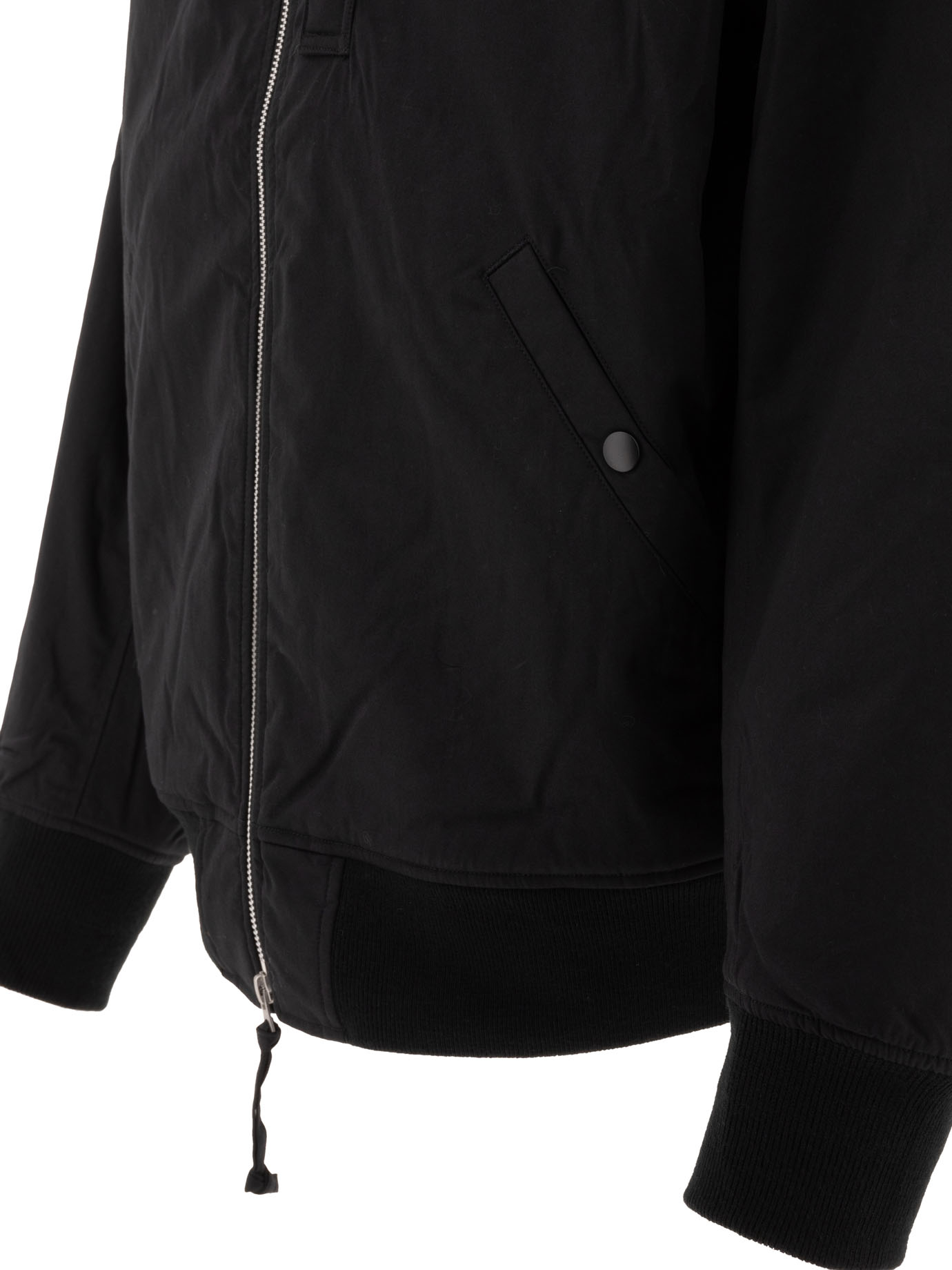 NANAMICA Black   Varsity bomber jacket